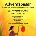 Plakat Adventsbasar2019